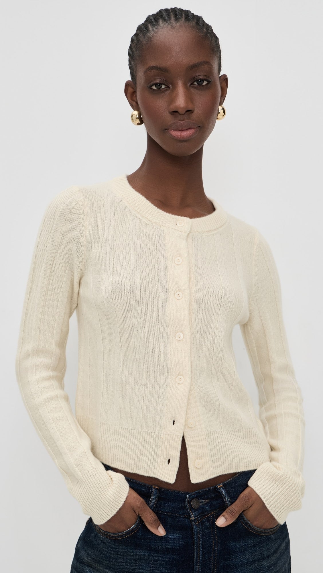 Reformation Hannah Regenerative Wool Cardigan