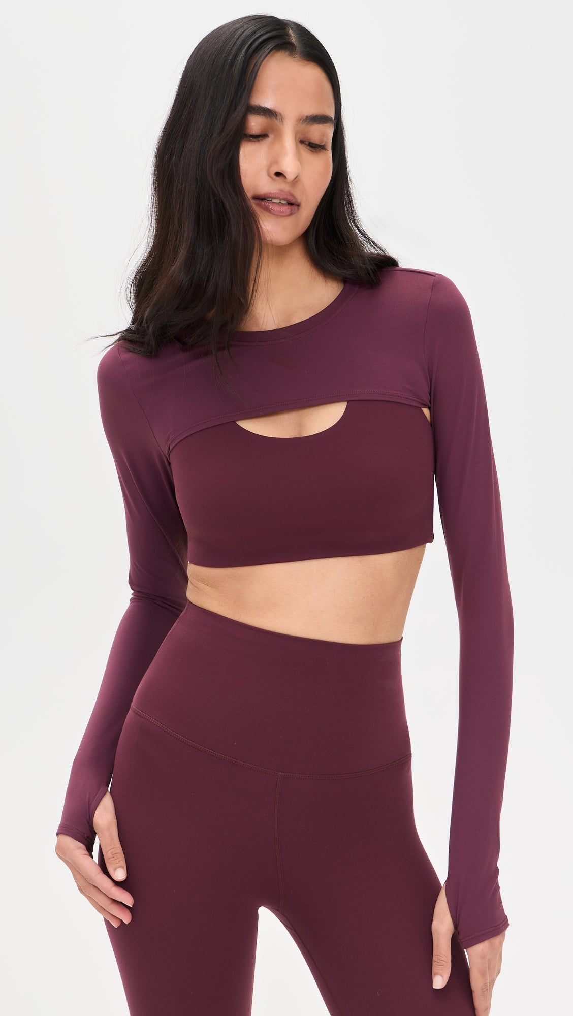 Splits59 Amelia Airweight Lite Shrug Top